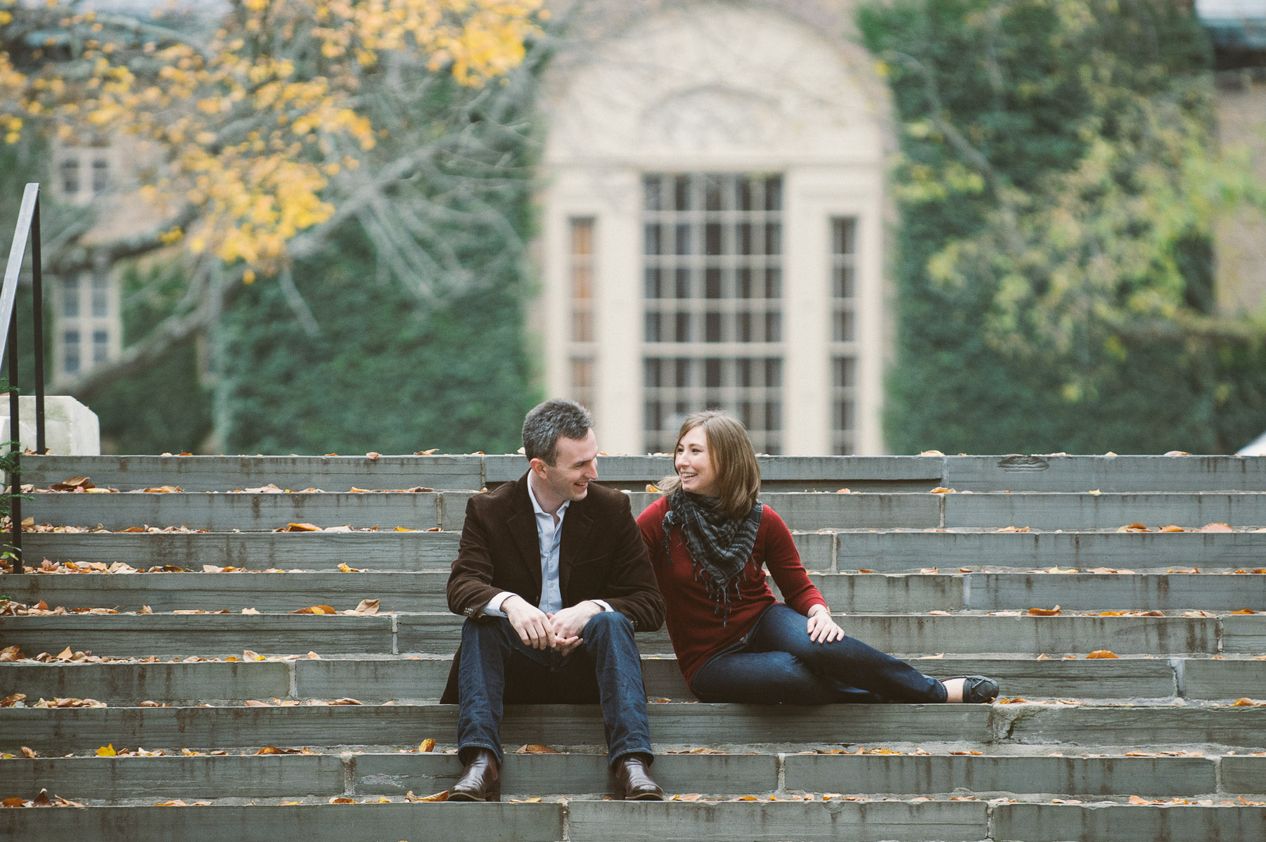 Princeton Engagement in Autumn